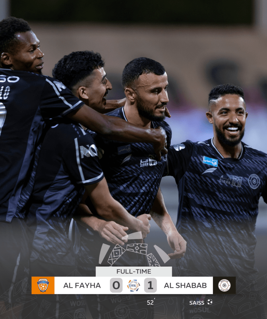 Al Fayha Vs Al Shabab Highlights Match Report Saudi Pro League