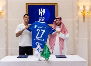 João Cancelo sign;s up with Al Hilal_ Proleaguefootballsaudi.com