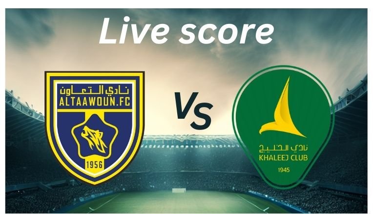 Al Taawoun vs Al Khaleej_ Live score _ Proleaguefootballsaudi.com