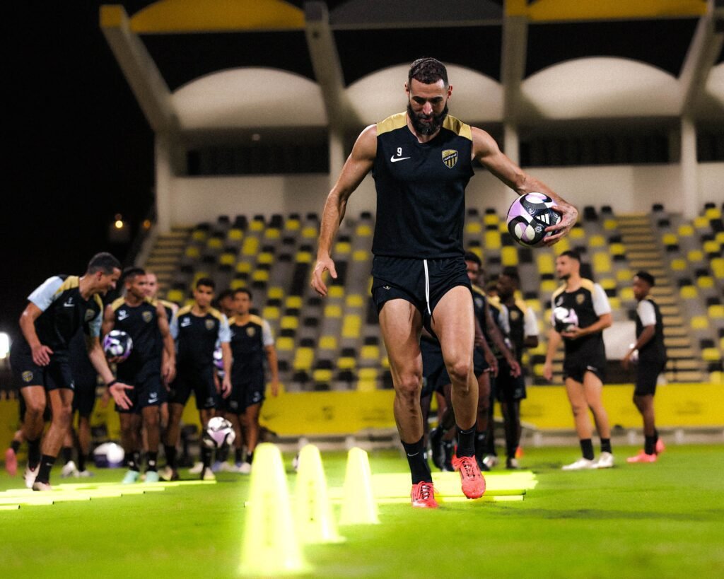 Al Ittihad Training session_ Al Riyadh vs. Al Ittihad Live score_ Proleaguefootballsaudi.com