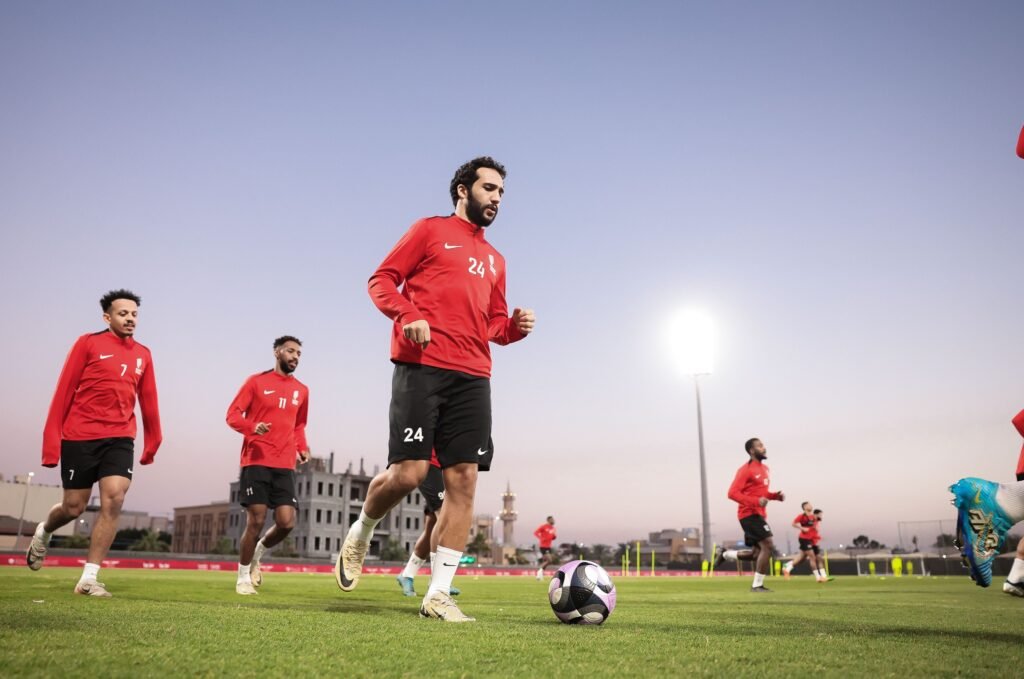 Al Qadsiah Training session_ Al Kholood vs. Al Qadsiah Live score_ Proleagiefootballsaudi.com